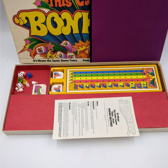 Vintage 1978 Parker Brothers This Game Is Bonkers Board Game Complete in Box - Picture 3 of 4
